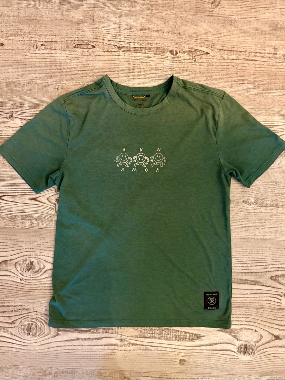 Roark Men’s Run Amok Shirt - Small - Green